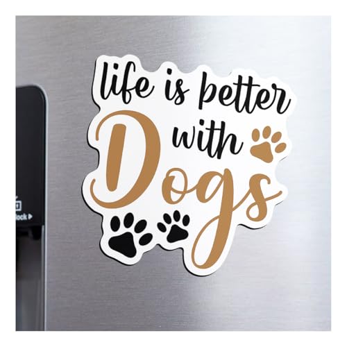 Imán Decorativo con Diseño de Perro 5.5 pulgadas miniatura 1
