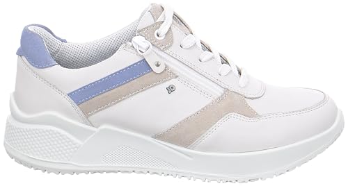 Jomos 810395-120-193 Blanc : soulagez vos pieds sensibles avec ces baskets en cuir souple