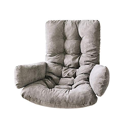 Cojín colgante para silla de columpio de 70 x 145 cm, cojín extraíble y lavable, asiento para interiores y exteriores, patio, jardín, playa, oficina, asiento colgante (sin silla)