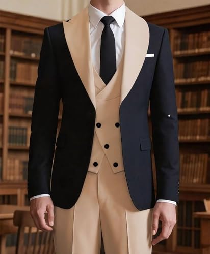 3 Piece Mens Suit Slim Fit Suit for Men Tuxedo for Wedding for Men Formal Suits Set Business2