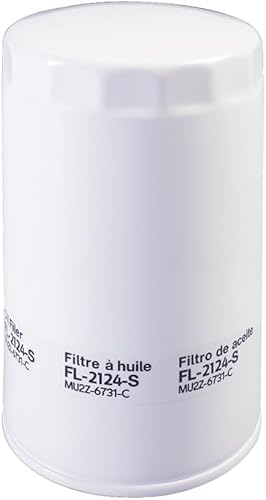 FL2124S Filtro de aceite que reemplaza FL2051S BC3Z-6731-B BC3Q-6714-CA Se adapta a Ford F250 F350 F450 F550 F650 F750 6.7L Powerstroke Diesel