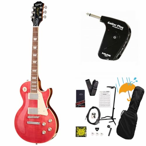 Epiphone/Inspired by Gibson Les Paul Standard 60s Figured Fucshia エピフォン レス ポール GP-1アンプ付属エレキギター初心者セットR