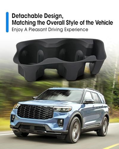 Portavasos de Consola Central para Ford Explorer 2020-2024 miniatura 6