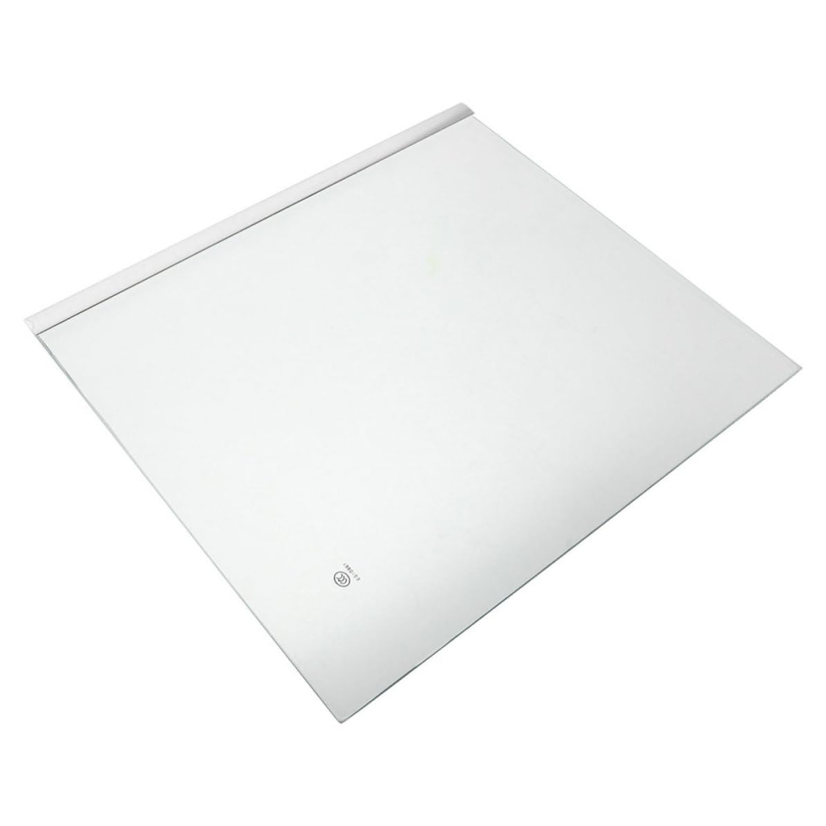 Kichvoe Divisore Regolabile per Ripiani Frigorifero in Vetro Temperato 33x30cm, Mensola Sostitutiva Facile da Pulire e Installare per Frigoriferi Domestici