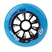 Zxpjkyu Blue Replacement Wheels for Skating - 100mm Size