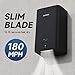 AIKE ADA Compliant Hand Dryer Surface Mount Hard Wired Design, 110V Black Model AK2822