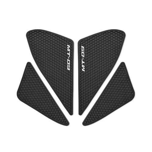 Autocollant Réservoir Moto pour MT-09 FZ-09 2021-2023 Grip Latéral Noir