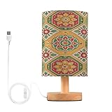 Lampada da tavolo portatile: la lampada da tavolo misura 13 x 24,7 cm, con un design compatto ed elegante che si adatta perfettamente a comodini, scrivanie, comodini, armadi e altri piani di lavoro, senza occupare troppo spazio