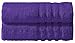 Produktbild Indus Textiles Badetuch, 100% ägyptische Baumwolle, 90 x 140 cm, 500 g/m², 2 Stück violett