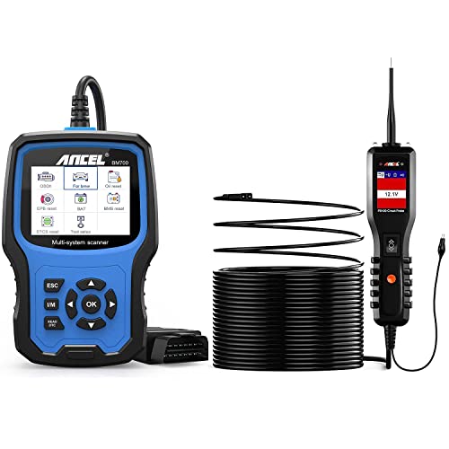 Ancel Pb100 Automotive 12V 24V Circuit Tester Probe Kit Ancel Bm700 For Fit For Bmw Vehicles Diagnosis All Systems Obd Ii Scanner Code Reader #TOP20