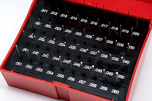 Lldsimex PIN-SET-M0- Steel Pin Gage Set Plastic Case thumb #4