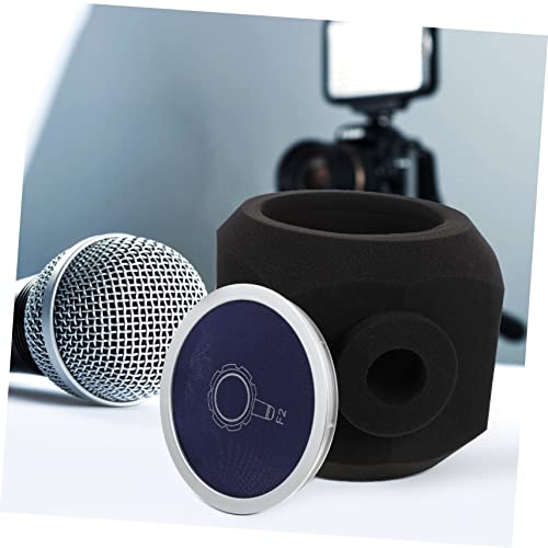 Bonnette anti-vent pour microphone mousse souple housse protection - 5