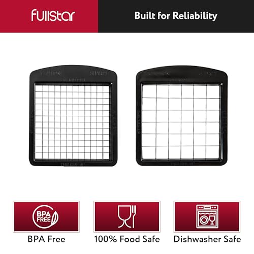 Fullstar Conjunto de substituição de lâminas apenas para picador de vegetais - 2 peças de inserções