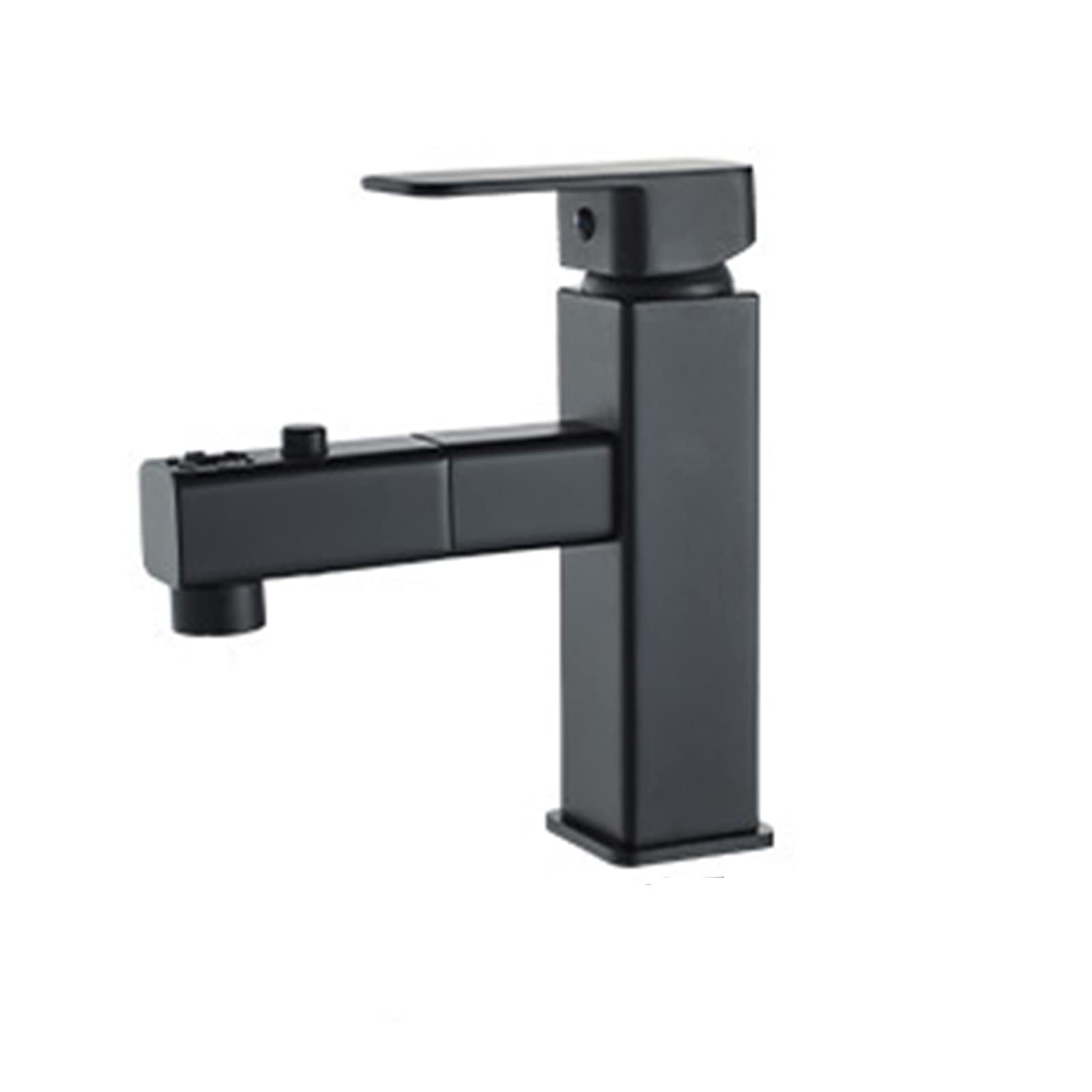 Mitigeur monotrou avec douchette extensible pour faciliter le lavage des cheveux