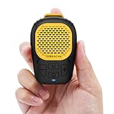 Temracha Wearable Bluetooth Speaker, Mini Bluetooth Speaker, Clip-on Mini Portable Speaker, Wireless Audio Device with Built-in Mic for Hands-Free Music and Calls