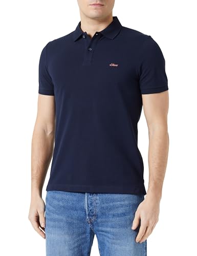 s.Oliver Herren 10.3.11.13.121.2131922 Poloshirt kurzarm, Blau #202830, XXL