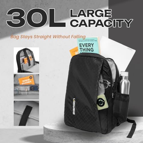 Image of Premium Backpack for Men & Women | Anti-Theft Design | Light-Weight | 15.6 inch Laptop | Water-Repellant | Spacious Pockets | For Office, Travel, Business, & Daily Use (30 L)
