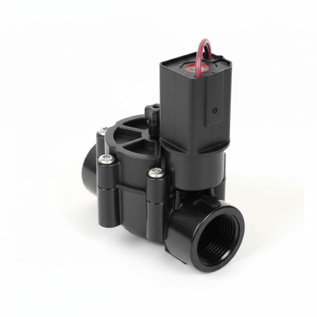 Rain Bird 100-DV 9V – Électrovanne d'irrigation, 9 V, 2,5 cm (1") Gris