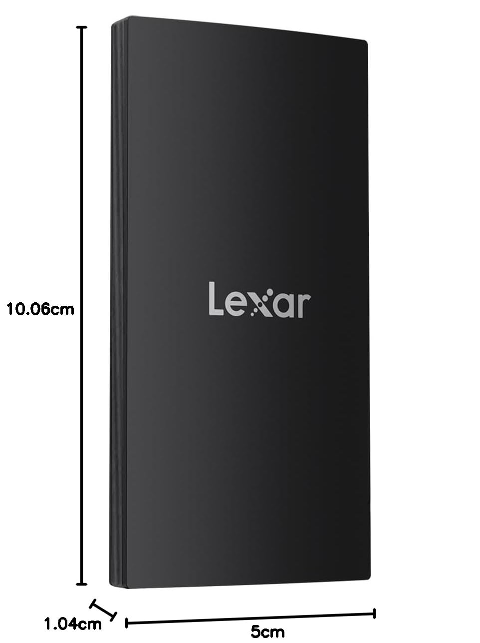 Lexar SL300 USB 3.2 Gen 2 Type-C Portable SSD, Black - 1TB