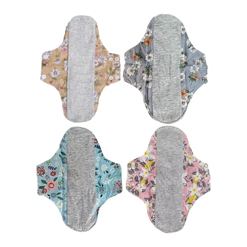 Almohadilla reutilizable para el periodo, protección contra fugas fiable para la comodidad diaria, diseño de ropa interior delgada y flexible, ajuste discreto, núcleo absorbente de múltiples capas +