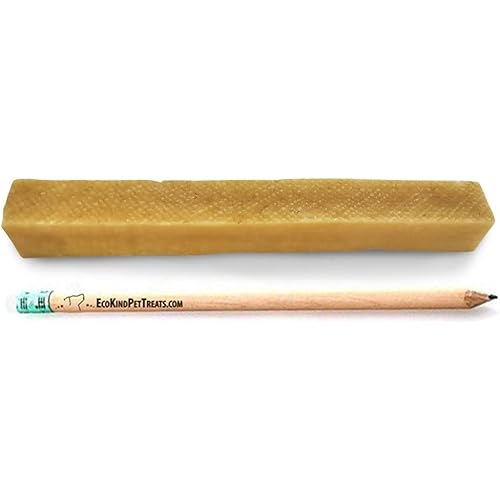 EcoKind Pet Treats Gold Yak Dog Chews | Great for Dogs, Treat for Dogs, Keeps Dogs Busy & Enjoying, Indoors & Outdoor Use (1 Stick)