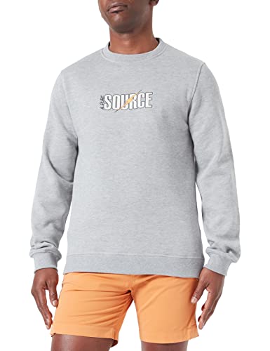 Lightningbolt A Pure Source Crew sweat de détente pour les soirées d'été fraîches