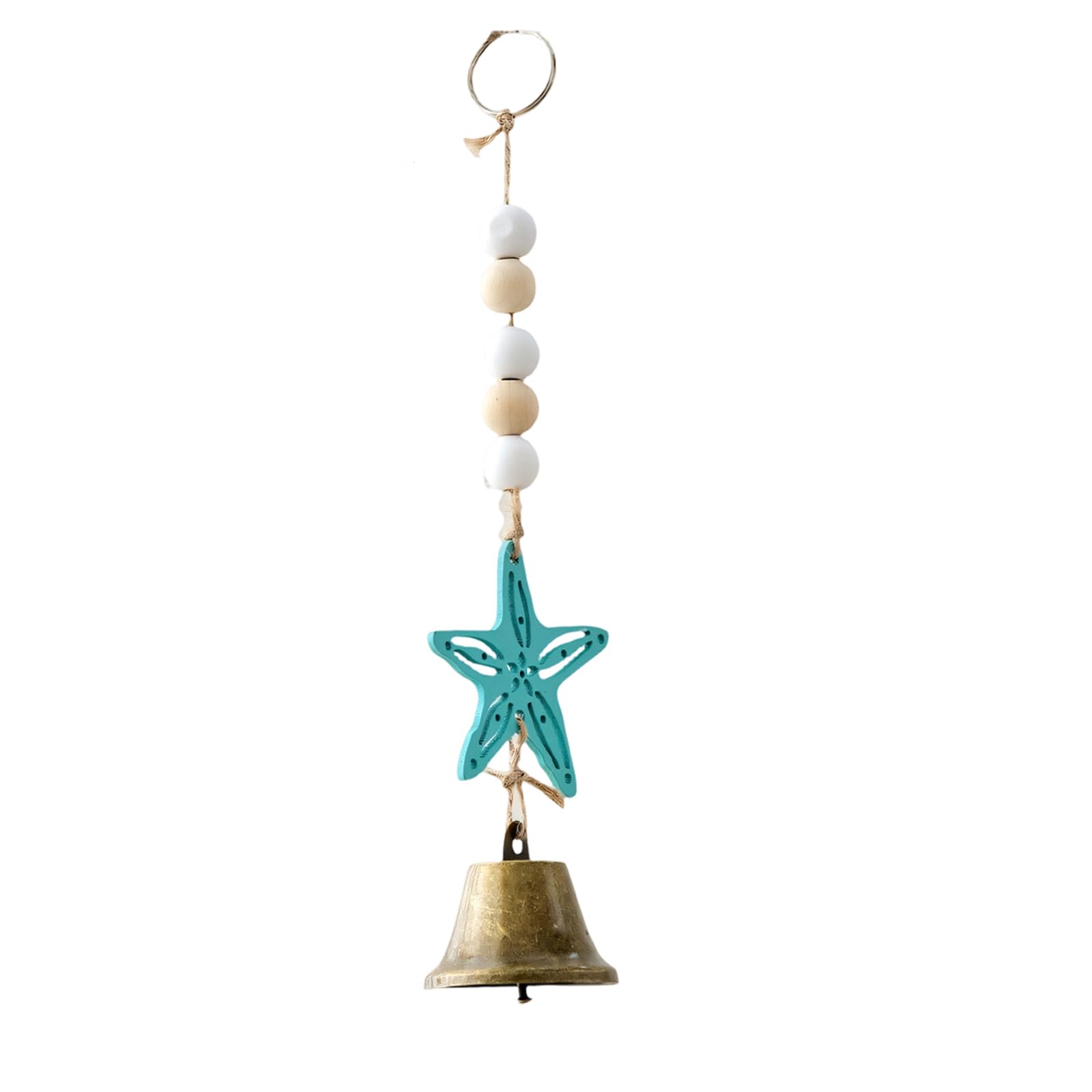 LUCKGONI Turtles/Seahorses/Starfishs Wind Chimes for Outside Beach Wooden Windchimes Hanging Decoration for Garden Home Yard