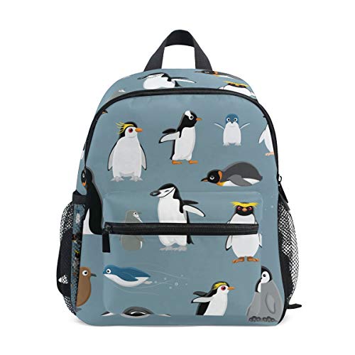 BALII: Mochila Escolar con diseño de pingüinos