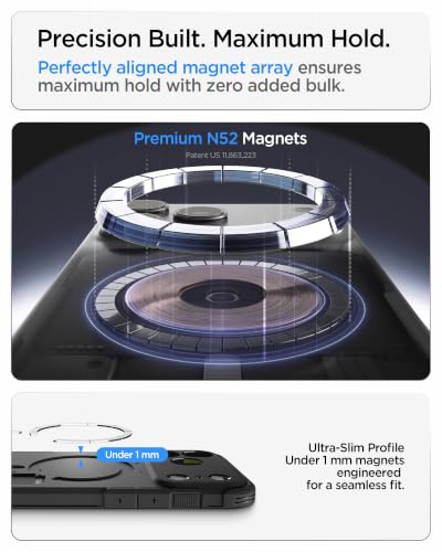 Image of Spigen Tough Armor MagFit for iPhone 17 Pro Max Case, Gunmetal