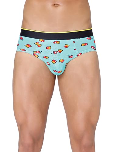 Image of Bummer Printed Micro Modal Briefs Underwear for Men, Featured On Shark Tank, Moisture-Wicking, Stylish Patterns, Lightweight, Breathable, for Everyday Wear, All-Day Comfort
