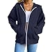 GOSEAGOTOFUN Womens Zip Up Hoodies Plus Size Long Sleeve Hooded Sweatshirts Fall Winter Casual Fashion Jacket with Pockets