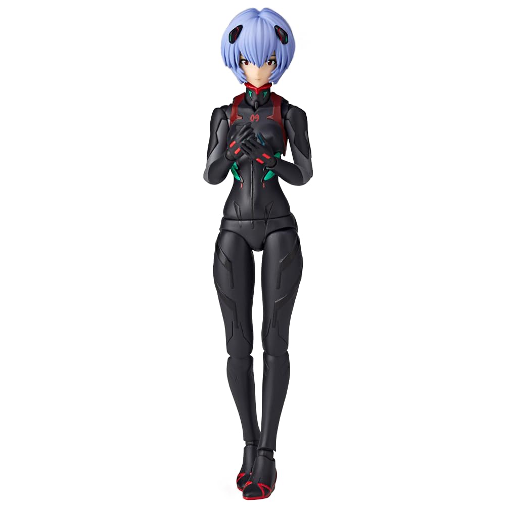 Ayanami Rei Figures, Anime Ayanami Rei Figure Ultra Movable Interchangeable Parts Action Figurine Collectible Ornament 16CM