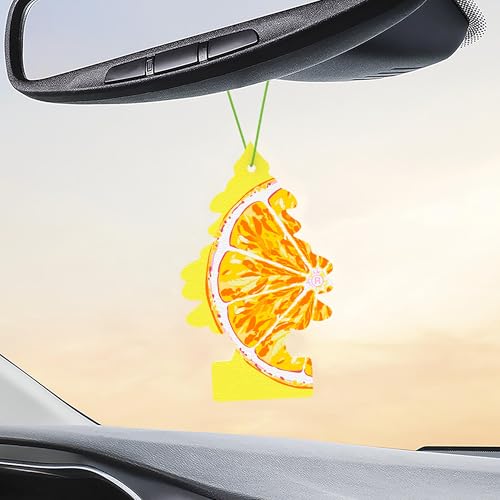 Image of LITTLE TREES Car Air Freshener | Hanging Tree Provides Long Lasting Scent for Auto and Home | 24 Air Fresheners |Sliced