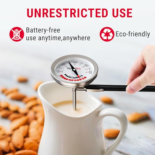 Image of TempPro APT200 Meat Thermometer for Cooking with Extra-Large 2-Inch Dial, Analog Dial Food Cooking Thermometer for Poultry, Ham, Pork, Beef Candy Making Accessory (Previously ThermoPro)