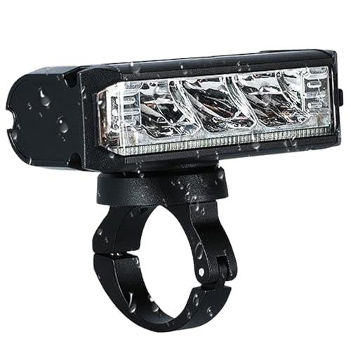 Luz de bicicleta recargable LED para evitar riesgos en el desplazamiento urbano nocturno