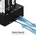 SABRENT 4-Bay USB 3.0 Docking Station for 2.5/3.5” SATA SSD/HDD, Tool-Free Trayless Design, USB 3.2 Gen 1 5Gbps, Supports 4 Drives Simultaneously, Compatible with Windows, macOS, Linux (DS-U3B4)