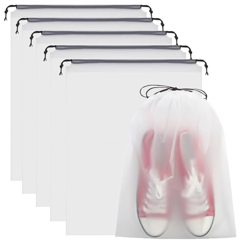 Sac à Chaussures de Voyage, 5 Pièces Housses...