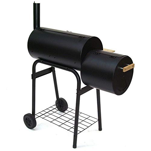 D&L Barbecue a carbonella 56510 per affumicatore, barbecue a carrello, griglia con affumicatore AWZ