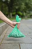 Green Maker 30% Dicker Biologisch abbaubare Hundekotbeutel 360 Beutel Hundekotbeutel aus Maisstärke (Grün)