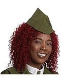1940's Style Wartime Army Garrison Hat Costume Accessory