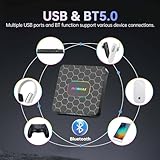 Android TV Box 2025,Android 14.0 TV Box with 4GB RAM 32GB ROM Quad Core ARM Cortex A53 CPU RK3528 Chip Support Android14.0OS 8k Decoding WiFi6 HDR10 3D 2.4G/5G Dual-Band WiFi BT5.0 USB3.0 Smart TV Box - Image 4