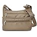 Crossbody Bag for Women RFID Waterproof Messenger Shoulder Bag Casual Nylon Purse Handbag Lightweight Travel Bag (Standard Size, Khaki)