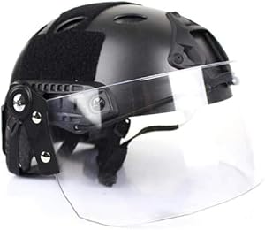 Ycahowa Taktisches Helmvisier Paintball Schutzbrille