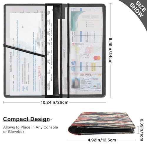 Organizador Auto Plegable Cuero Sintético miniatura 3
