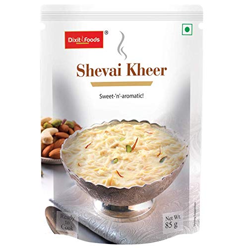 Dixit Foods Ready to cook Shevai Kheer | Ready to eat in 10 min | 3 Bowls/ 2 servings per pack, 85g (Pack of 2) (B08G8LLRYB) Amazon Price History, Amazon Price Tracker