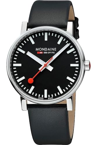 Mondaine Evo2 montre homme quartz, le style intemporel du bureau aux sorties