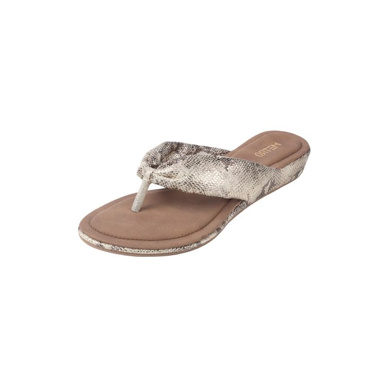 Women's Grey Pattern Finish Sandal-image-18