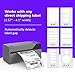 Rollo USB Shipping Label Printer - Commercial Grade 4x6 Thermal Label Printer for Shipping Packages - High Speed Custom Sticker Label Maker for Small Business - Supports Windows & Mac