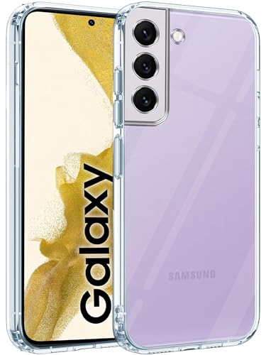 Image of Jkobi Back Case Cover for Samsung Galaxy S22 Plus 5G (Silicone Clear Shockproof Case | Soft and Flexible)