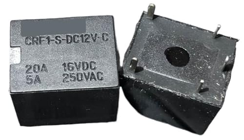2 relés CRF1-S-DC12V-C de 5 pines para automatización y control electrónico estable 2